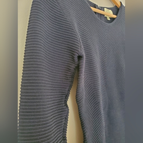 EUC Torn by Ronny Kobo Ribbed Stretch Long Sleeve Nightingale Mini Dress Large - Picture 3 of 8